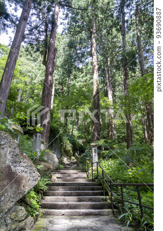 夏山寺立石寺石階山形市山形縣風景 93690887