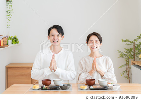 情侶吃飯（做飯、早餐、自炊、日本料理、養生、情侶） 93690899