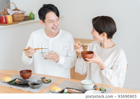 情侶吃飯（做飯、早餐、自炊、日本料理、養生、情侶） 93690903