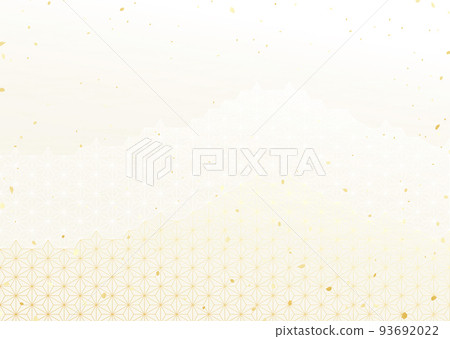 麻葉圖案日式背景素材 麻葉圖案日式背景素材 93692022