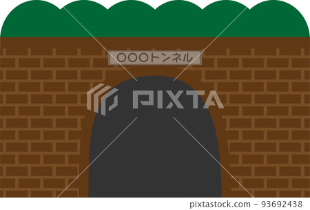 A tunnel A tunnel 93692438