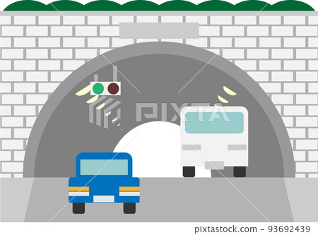 汽車和隧道 汽車和隧道 93692439