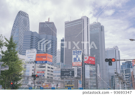 東京新宿區辦公區高層建築風光 東京新宿區辦公區高層建築風光 93693347