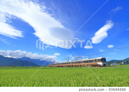 Limited Express Shinano on the Oito Line 93694886