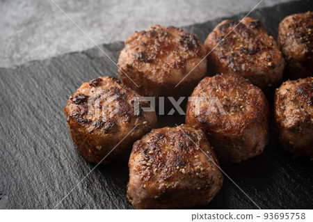 molded meat steak molded meat steak 93695758