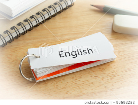 Word card English education 93698288