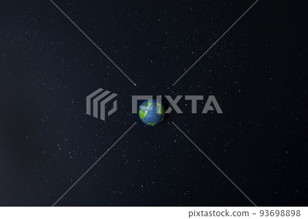 Earth on cosmic background Earth on cosmic background 93698898