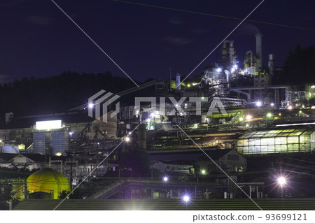 東寶鋅廠夜景群馬縣安中市 東寶鋅廠夜景群馬縣安中市 93699121
