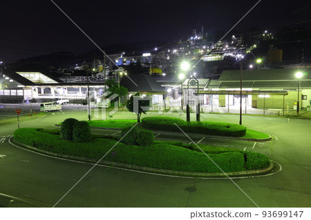 Toho zinc factory night view Annaka city, Gunma prefecture 93699147