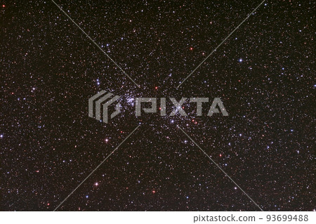 英仙座天文攝影中的雙星團 NGC869 和 NGC884 93699488