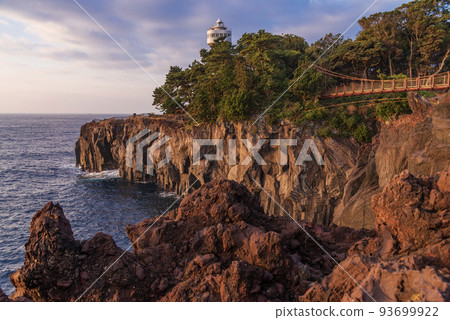 (Shizuoka Prefecture) Higashiizu/Jogasaki Coast: Kadowakisaki Lighthouse and Suspension Bridge 93699922