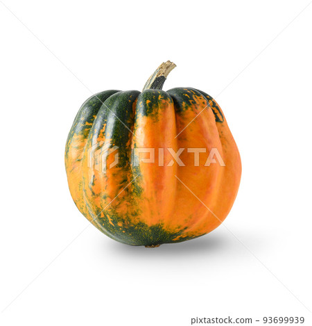 One Halloween Pumpkin isolated on white background. One Halloween Pumpkin isolated on white background. 93699939