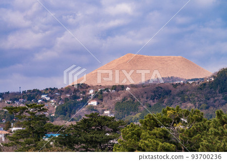 (Shizuoka Prefecture) Mt. Omuro seen from Higashiizu and Jogasaki 93700236