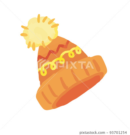 溫暖的手繪針織帽 93701254