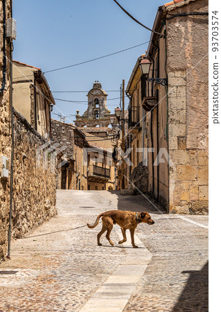 Maderuelo is an ancient medieval village in Segovia province Castile Leon Spain 93703574