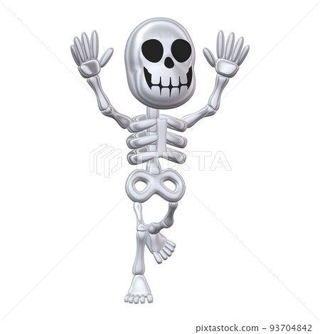 萬聖節插圖素材幽默骷髏銀 (1_2) 萬聖節插圖素材幽默骷髏銀 (1_2) 93704842