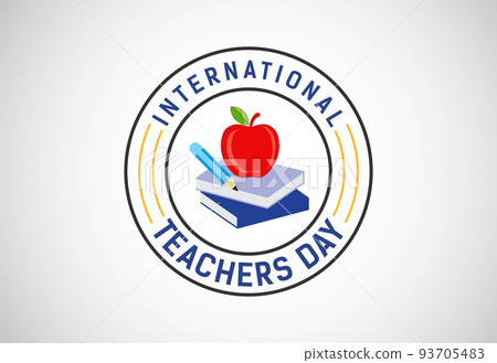 Happy world teachers' day vector illustration for poster, brochure, banner, and greeting card Happy world teachers' day vector illustration for poster, brochure, banner, and greeting card 93705483