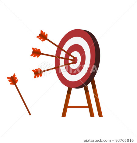 Target for arrows. Business concept 93705816