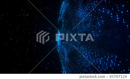 sphere particles sphere particles 93707124