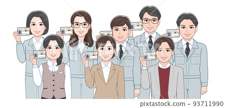 People working in the factory People working in the factory 93711990