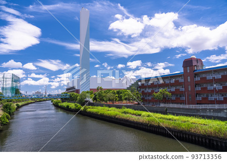 “東京”新石川和住宅區的街道 93713356