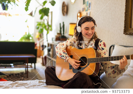 Female lifestyle guitar Female lifestyle guitar 93713373