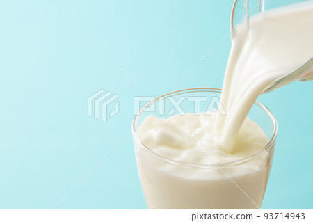 Milk on the table 93714943