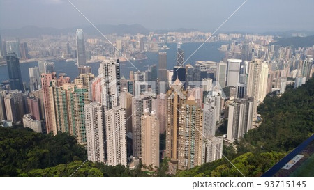 Hong Kong skyscrapers in the free age 93715145