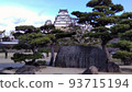 World heritage himeji castle and pine 93715194