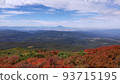 Mt. Iwaki seen from Hakkoda in early autumn 93715195