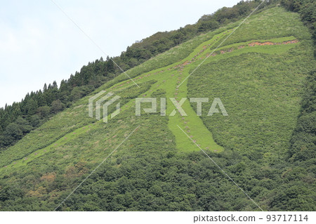 Odate City Phoenix Mountain capital letter Odate City Phoenix Mountain capital letter 93717114