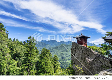 山形縣山形市立石寺能協堂夏季山寺風光 93717769