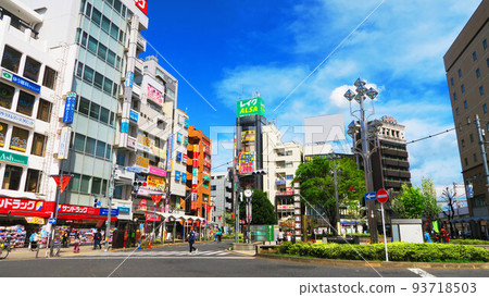 JR中央線高圓寺站前風景 93718503