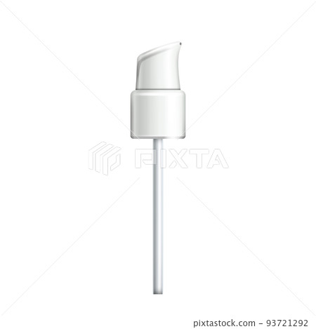 bottle cosmetic pump realistic vector bottle cosmetic pump realistic vector 93721292