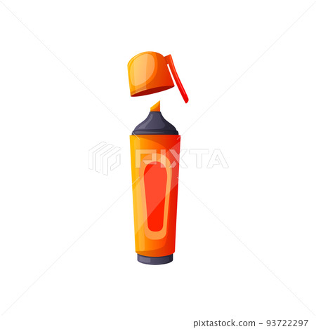 marker stationery cartoon vector illustration marker stationery cartoon vector illustration 93722297