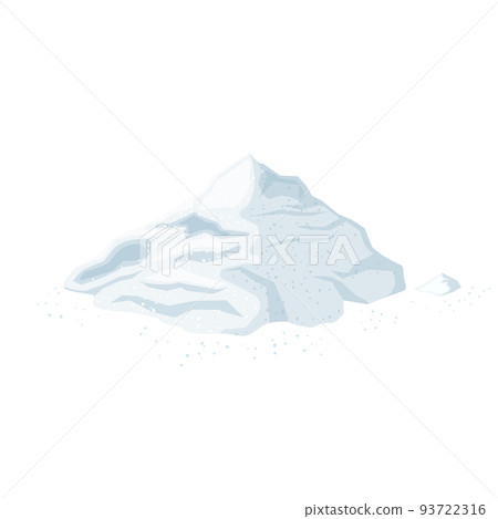 handful of salt cartoon vector illustration 93722316