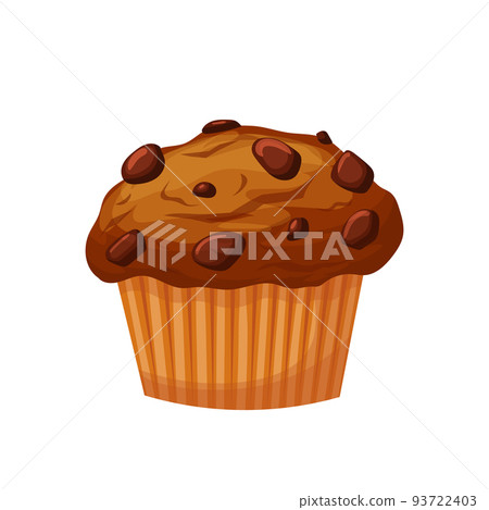 muffin cartoon vector illustration muffin cartoon vector illustration 93722403