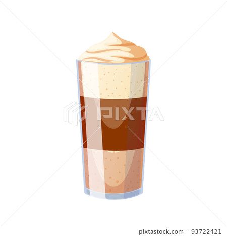 coffee glass cartoon vector illustration coffee glass cartoon vector illustration 93722421