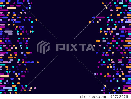 Abstractly arranged dots on blue background. Abstractly arranged dots on blue background. 93722976