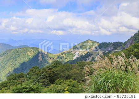 Mt. Ibuki in late summer Mt. Ibuki in late summer 93723191