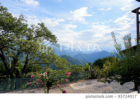 從峰山村看大磯小磯地區[山梨縣身延町] 93724017