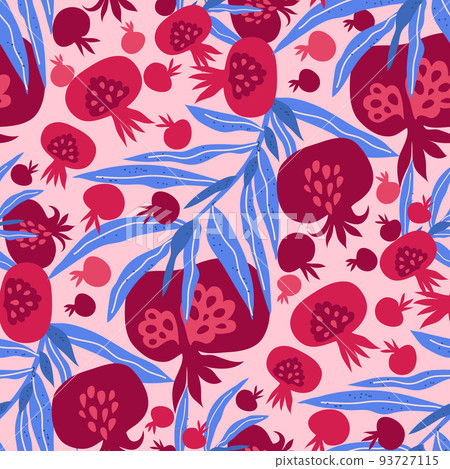 Pomegranate pattern  93727115