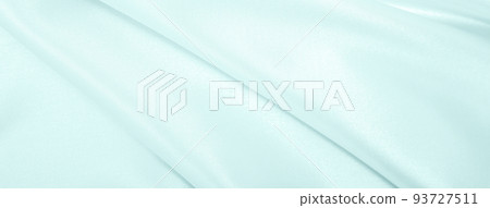 Smooth elegant blue silk or satin luxury cloth texture as abstract background. Luxurious background design 93727511