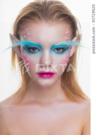 Charming teenager in the image of an elf 93729020