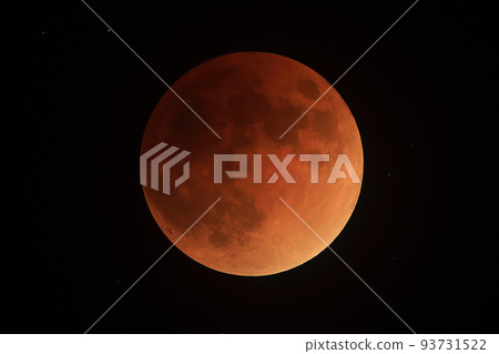 Totality of the Moon (Blood Moon) Astrophotography 93731522