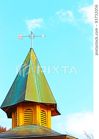Weather vane tower in fairy forest (oil painting style) Weather vane tower in fairy forest (oil painting style) 93732056