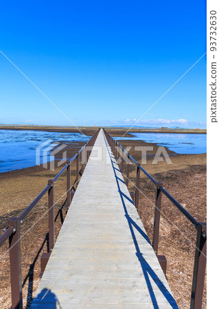 Todowara Pier on the Notsuke Peninsula "Autumn Hokkaido" Todowara Pier on the Notsuke Peninsula "Autumn Hokkaido" 93732630