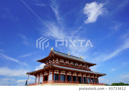 秋空第一大極殿奈良平城京遺址 93733612