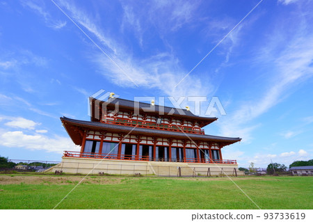 秋空第一大極殿奈良平城京遺址 93733619