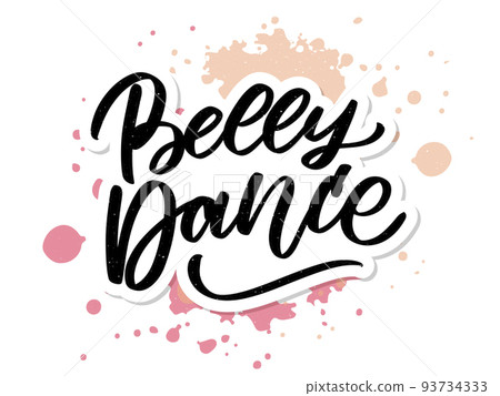 Letter belly dance lettering composition for your logo Letter belly dance lettering composition for your logo 93734333